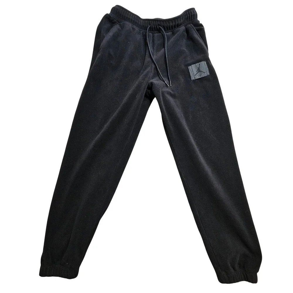 Jordan Flight Fleece Sweatpants Medium Black FD7531-010 Joggers